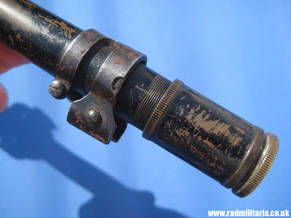 & WW2 original Wichester rifle SCOPE with mounts, 100% genuine. Lend-Lease - Image 11