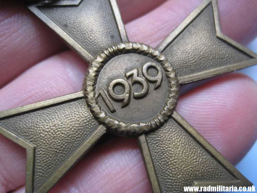 & original WW2 German War Merit Cross 2nd Class - KVK Kriegsverdienstkreuz 2. Klasse. - Image 8