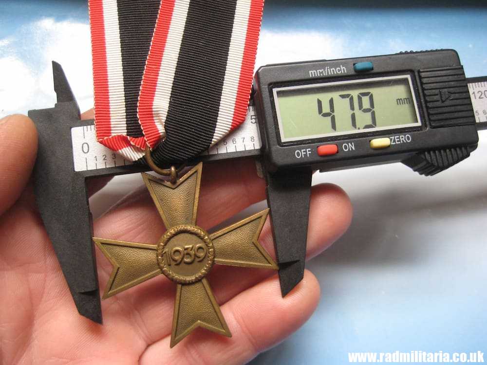 & original WW2 German War Merit Cross 2nd Class - KVK Kriegsverdienstkreuz 2. Klasse. - Image 10