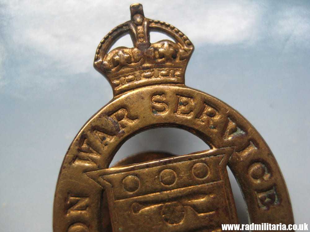& WW1 British metal BADGE 1915 - ON WAR SERVICE no. J 47495, maker: H. Jenkins & Sons Ltd BIRMINGHAM. - Image 8