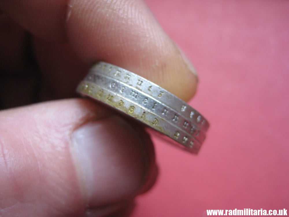 SOLD & Set of 3 original German 2RM silver COINS from WW2 - 1937, 1938 and 1939..******.. - Image 5