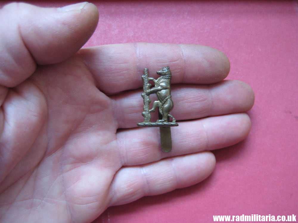 & WW2? unknown British BADGE: Warwickshire? - Image 3