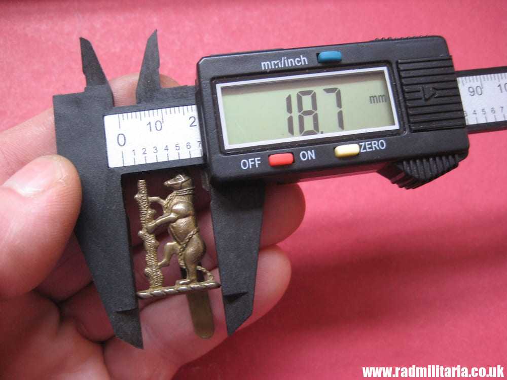 & WW2? unknown British BADGE: Warwickshire? - Image 8