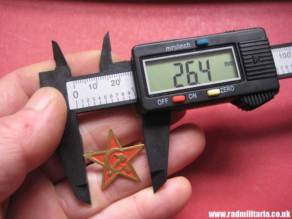 & WW2? unknown communist METAL BADGE in good condition. - Image 7