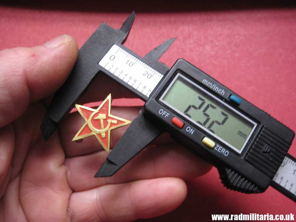 & WW2? unknown communist METAL BADGE in good condition. - Image 8