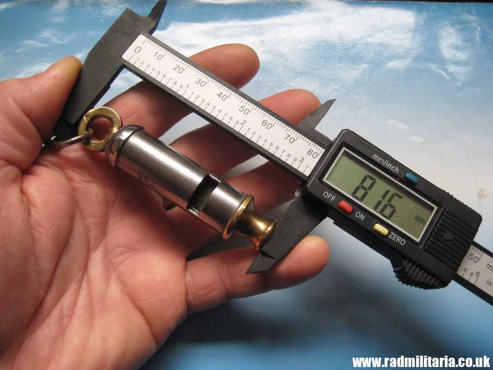 & WW1 original British MILITARY WHISTLE with date 1918 and metal chain: J. HUDSON & Co BIRMINGHAM. - Image 15