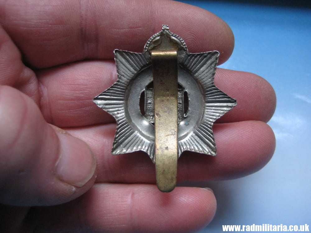& WW1 original British CAP BADGE - Devonshire Regiment, maker: F.N B'HAM. - Image 7