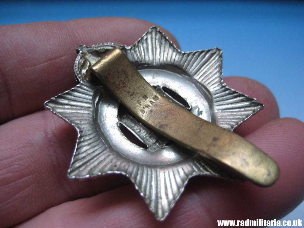 & WW1 original British CAP BADGE - Devonshire Regiment, maker: F.N B'HAM. - Image 8