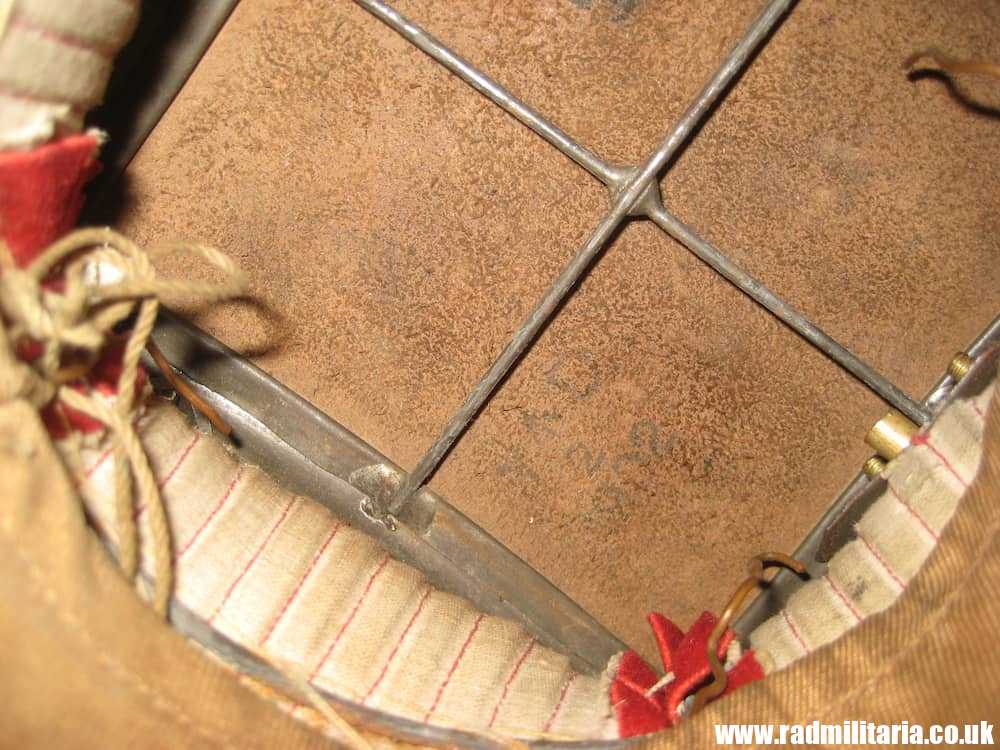 & pre WW1 original British LANCERS CAP with stamp: WD 1902, rare. - Image 8