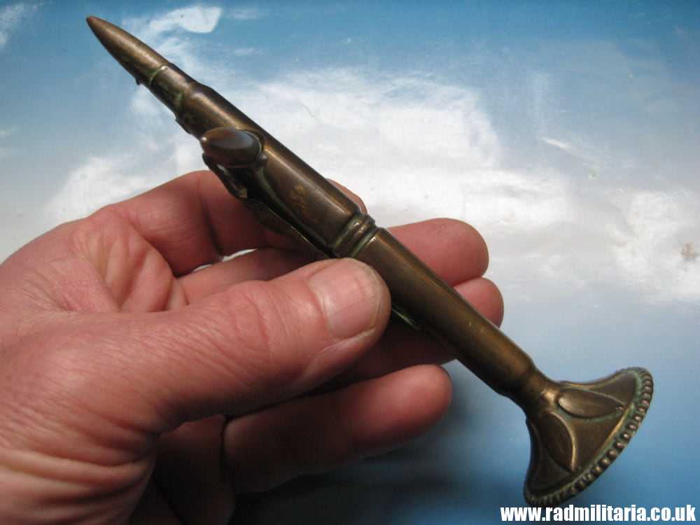 & WW1 original TRENCH ART CRUCIFIX, German trench art ? - Image 7