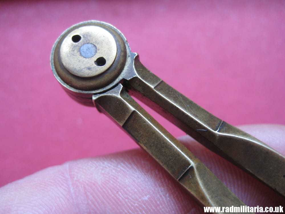 & WW1 original British MILITARY DIVIDERS with date 1916 and Broad Arrow mark, STANLEY. - Image 8