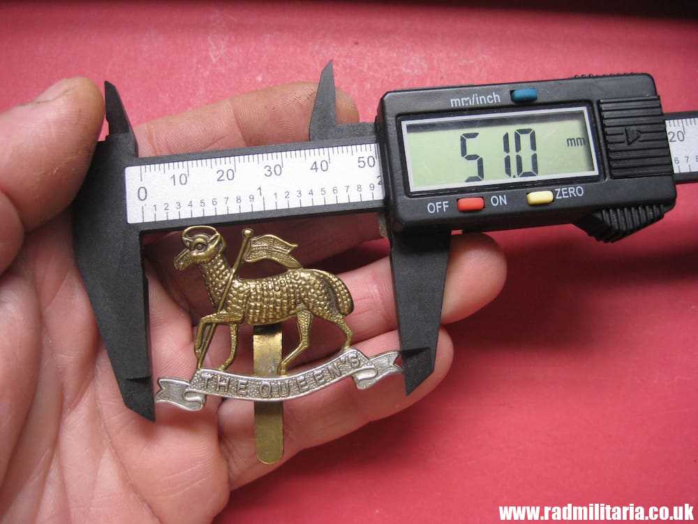 SOLD & WW1 British Regimental badge - CAP BADGE: Queens West Surrey, Queens Royal West Surrey (Queen's)..****.. - Image 11