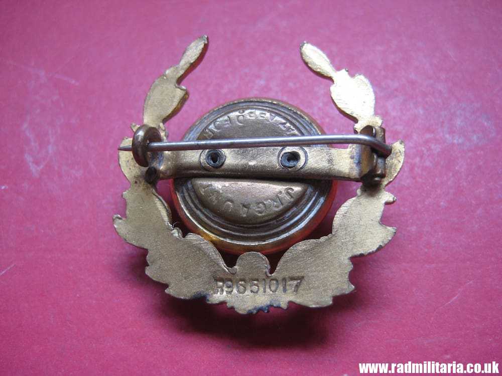 & WW1/WW2 metal BROCHE - York & Lancaster Regiment. - Image 3