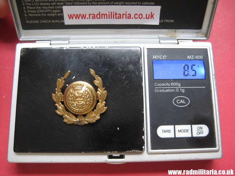 & WW1/WW2 metal BROCHE - York & Lancaster Regiment. - Image 7