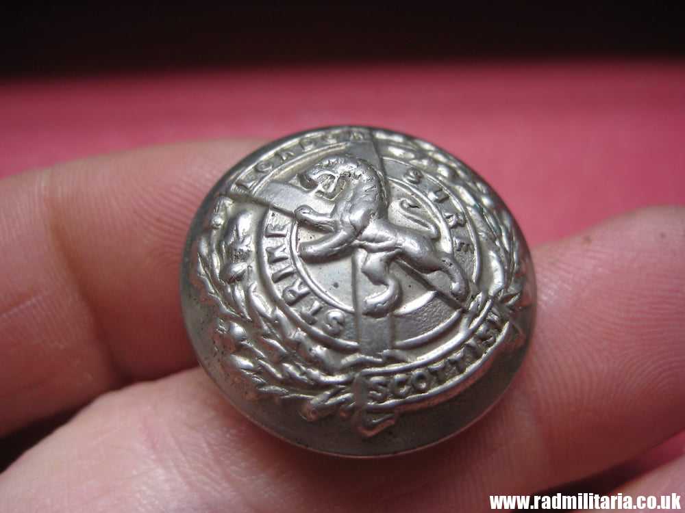 & pre WW1 British London Scottish 14th Battalion, The London Scottish Regiment Tunic Button Victorian..****.. - Image 4