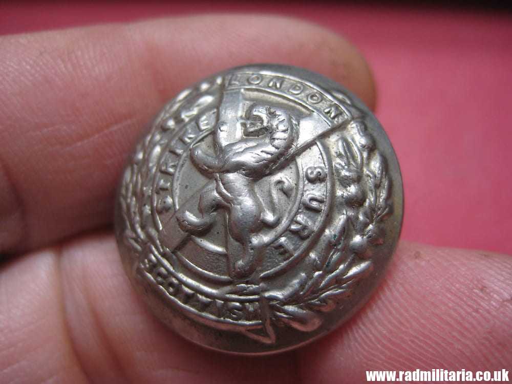& pre WW1 British London Scottish 14th Battalion, The London Scottish Regiment Tunic Button Victorian..****.. - Image 5