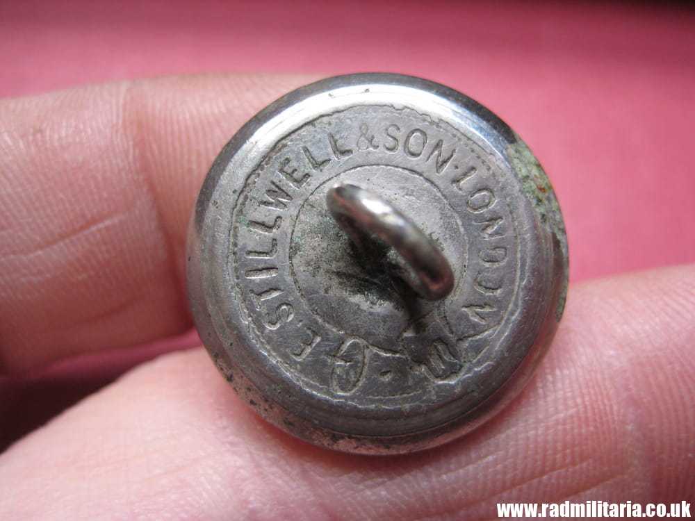 & unknown British TUNIC BUTTON maker: Stillwell & Son London. Navy? rare. - Image 5