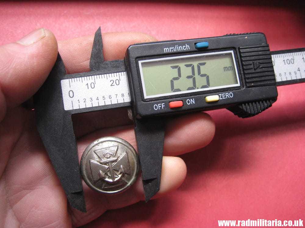 & unknown British TUNIC BUTTON maker: Stillwell & Son London. Navy? rare. - Image 6