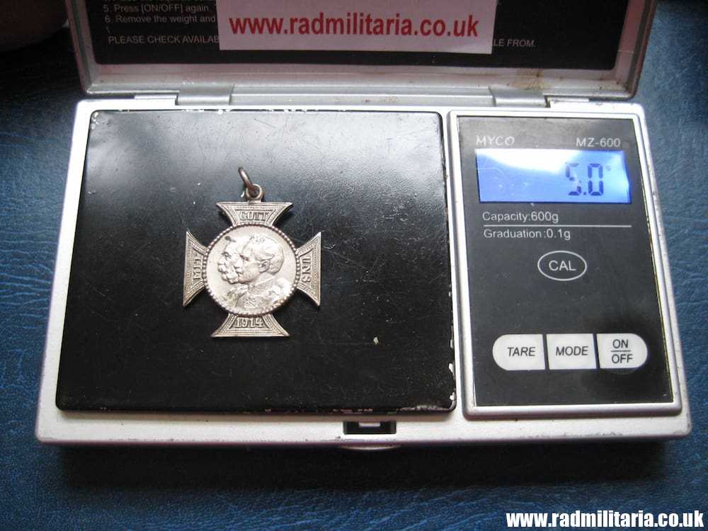 & original WW1 German patriotic CROSS - Gott Mit Uns 1914, very good condition - Image 7