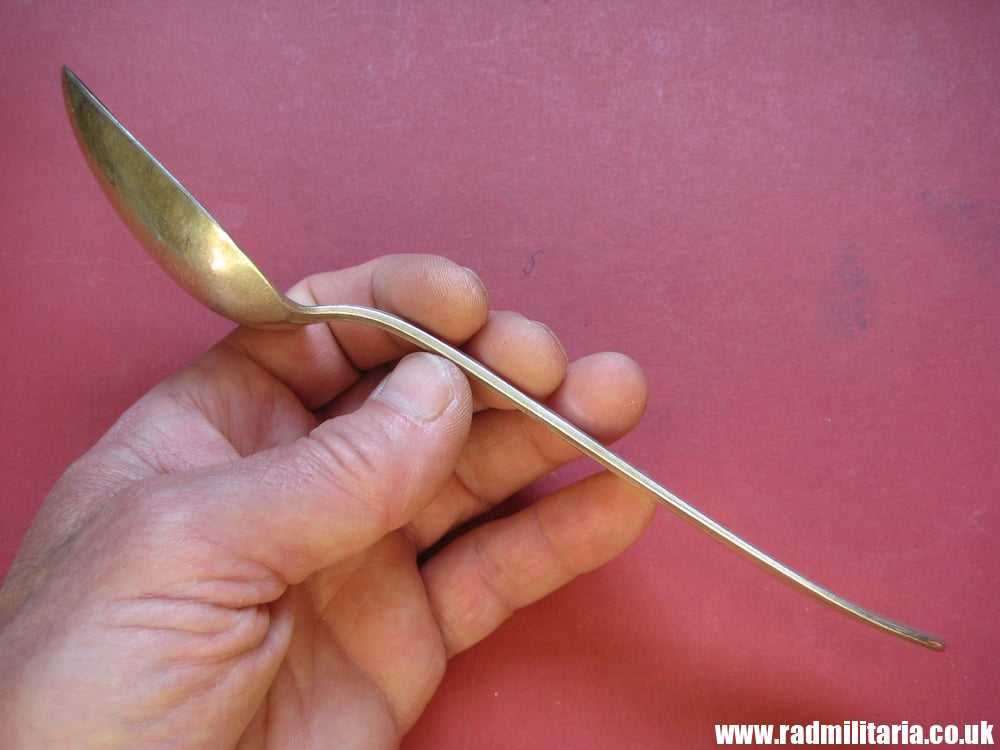 SOLD & WW2 German Luftwaffe SPOON - II/LN.RGT.2 original 3rd Reich Cutlery, Battle of Britain, rare...**.. - Image 5