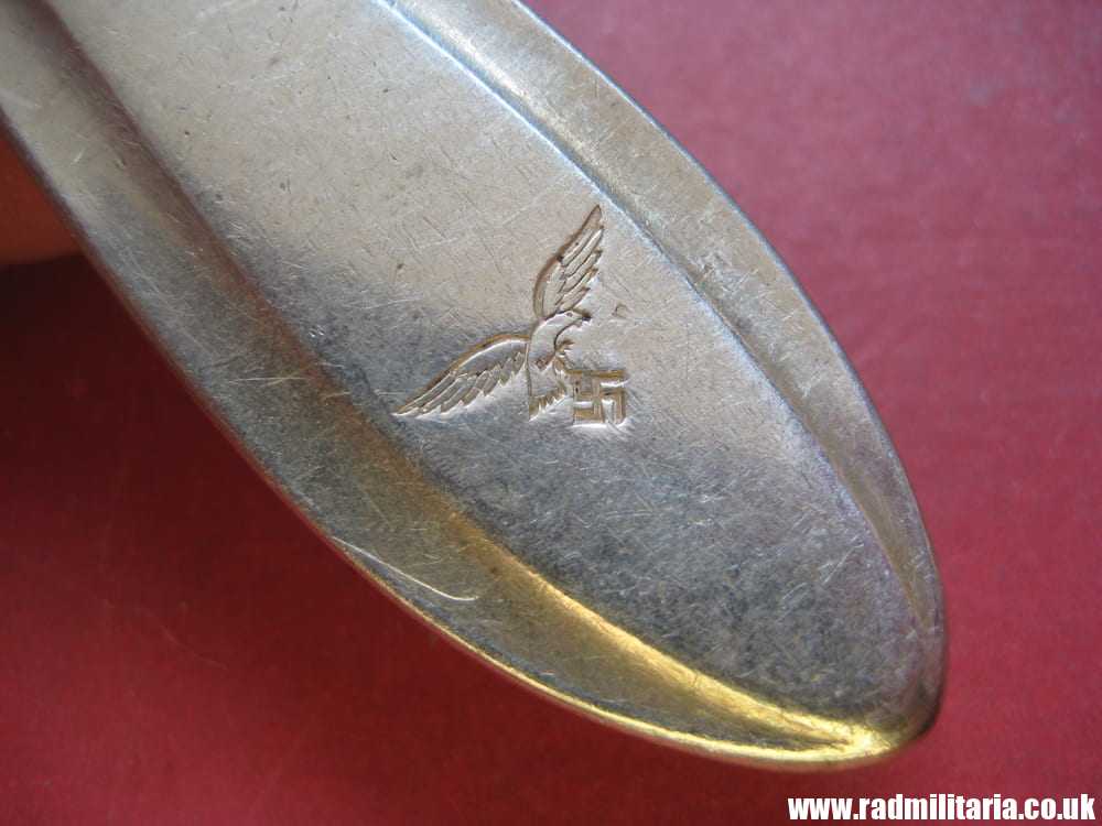 SOLD & WW2 German Luftwaffe SPOON - II/LN.RGT.2 original 3rd Reich Cutlery, Battle of Britain, rare...**.. - Image 6