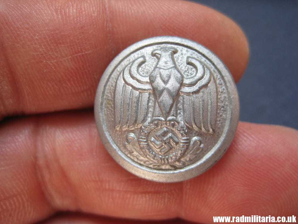 & WW2 original German diplomatic officer's BUTTON marked: "ASSMANN & SOHNE Ludenscheid" - good condition. - Image 9