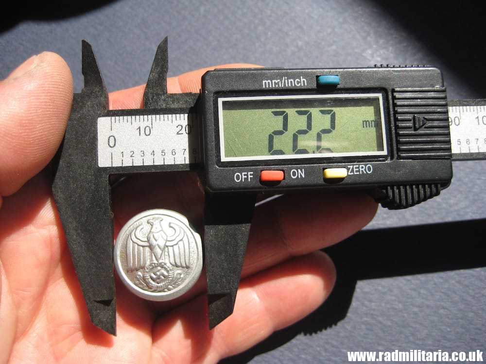 & WW2 original German diplomatic officer's BUTTON marked: "ASSMANN & SOHNE Ludenscheid" - good condition. - Image 10