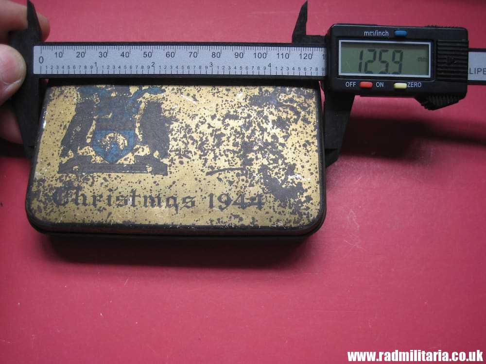 & WW1 original British TIN - CHRISTMAS 1944 in used condition. - Image 10