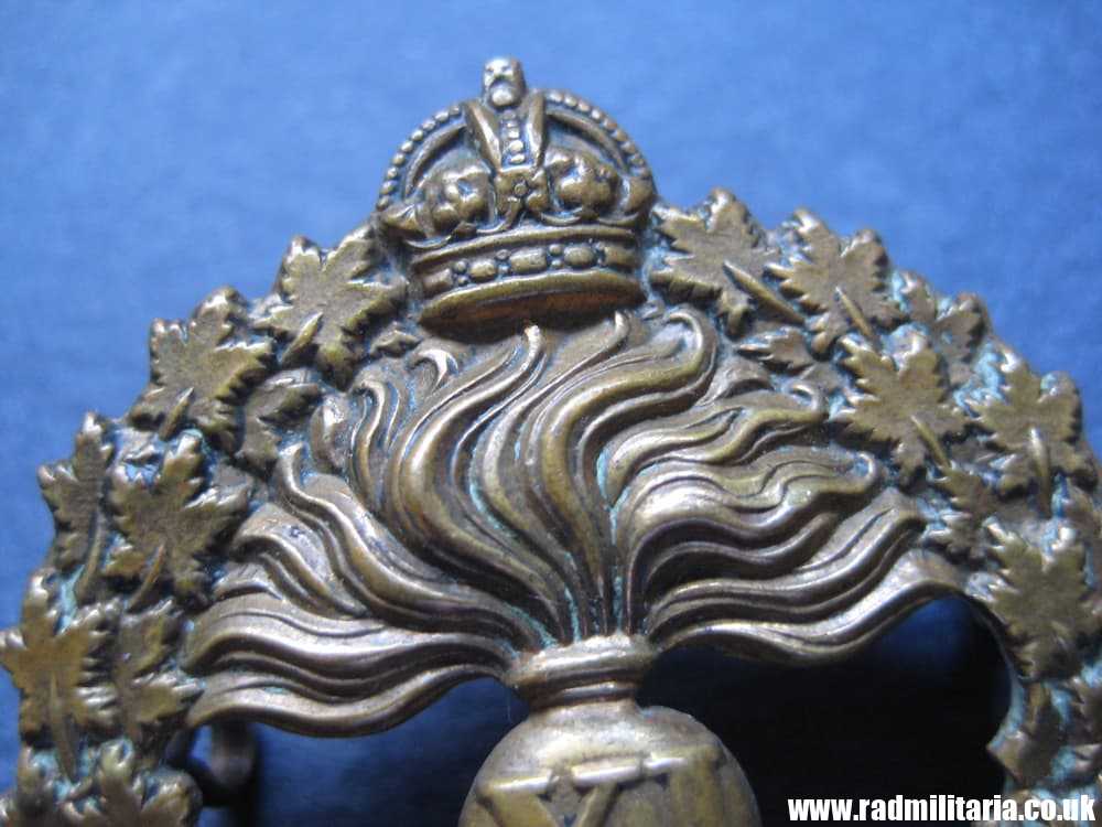 & WW1 original XI Battalion CANADA CAP BADGE, rare - genuine ! - Image 6