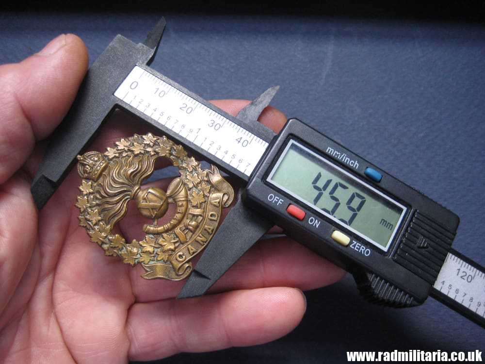 & WW1 original XI Battalion CANADA CAP BADGE, rare - genuine ! - Image 10