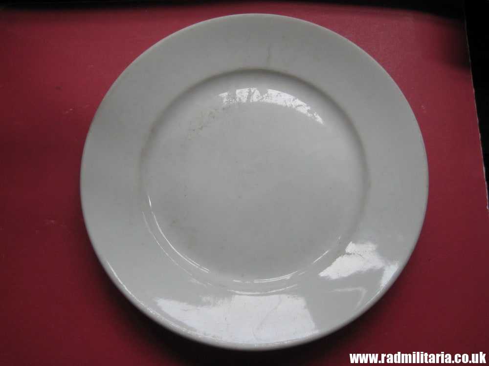 & WW2 original German ceramic CANTEEN PLATE - Reichsarbeitsdienst 1941 RAD - Image 5