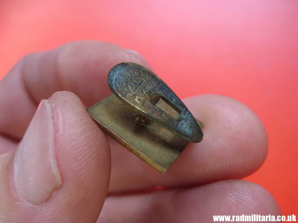 & WW2 original ITALIAN YOUTH Fascist ENAMEL BADGE - ONB: Opera Nationale Balilla, maker: S. Johnson Milano - Image 6