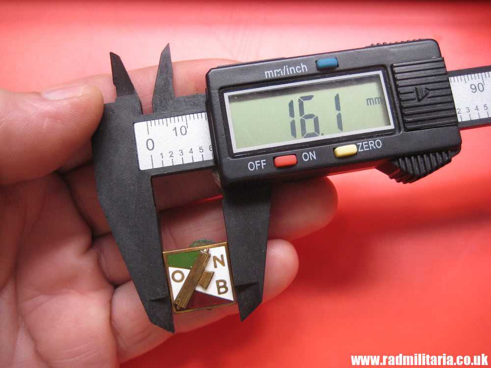 & WW2 original ITALIAN YOUTH Fascist ENAMEL BADGE - ONB: Opera Nationale Balilla, maker: S. Johnson Milano - Image 7