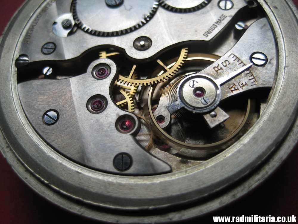 & WW1 British military POCKET WATCH working order: RYF & MARCHAND Ltd B26985 /I\ genuine ! - Image 8