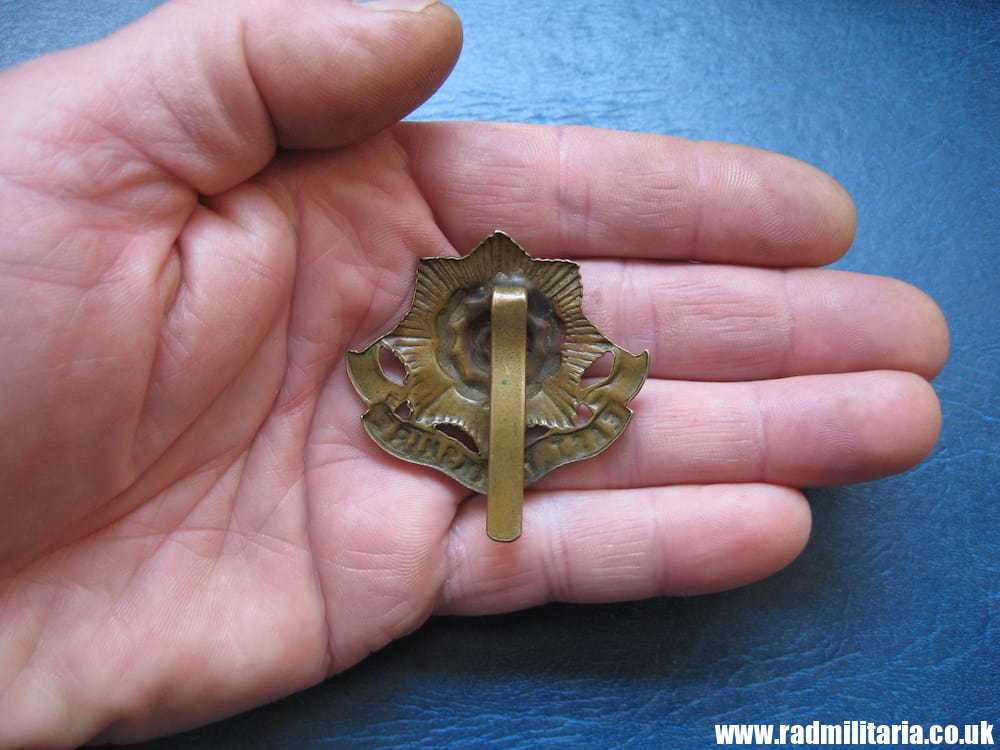 & original British CAP BADGE - EAST YORKSHIRE Regiment badge. - Image 7