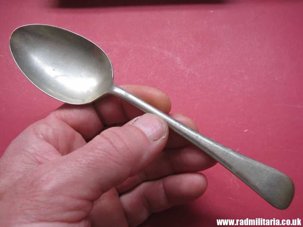 SOLD& WW2 British Army cutlery - SPOON, marked: BISBY NS 1940 /I\ with Broad Arrow mark..****.. - Image 3