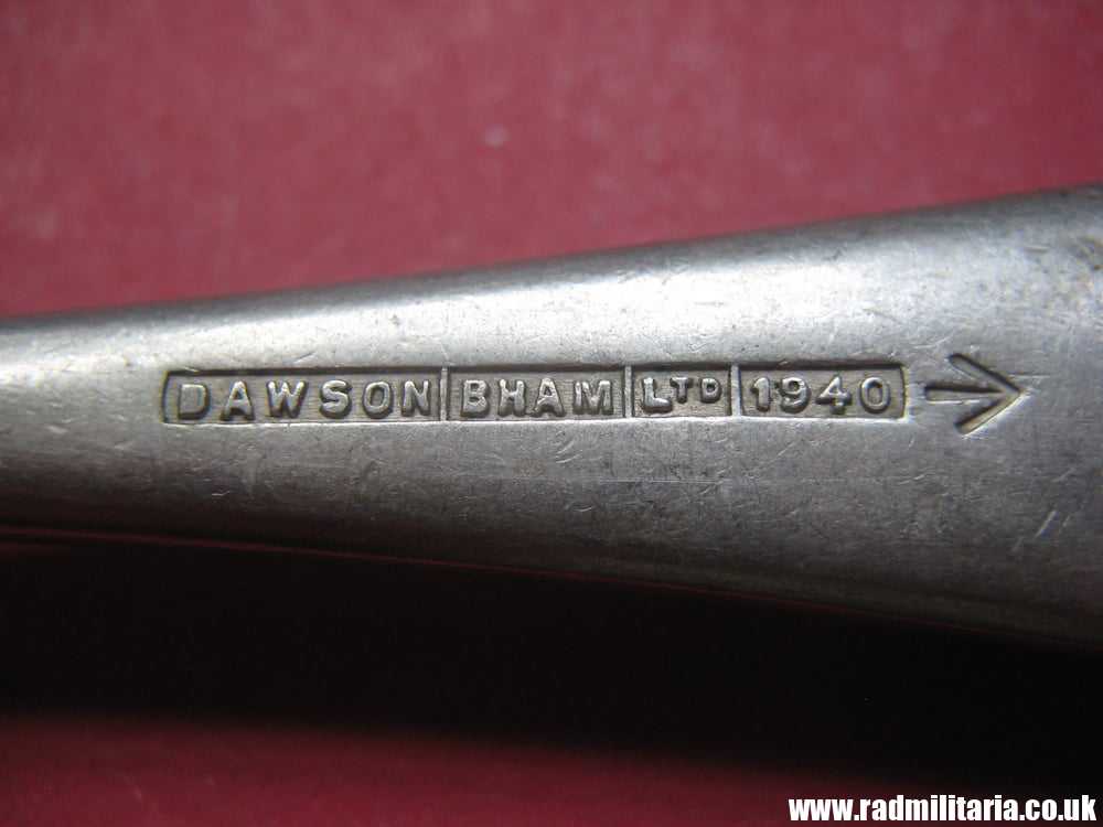 & WW2 British Army FORK with date 1940 Maker: DAWSON BHAM Ltd /I\ - good condition - Image 7