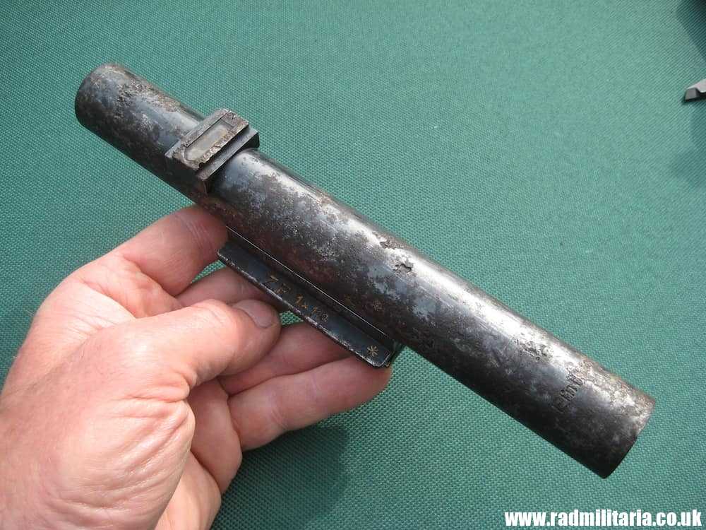 & WW2 genuine extremly rare - s. Pz. B. 41 OPTICAL SIGHT for German paratroopers cannon Panzerbuchse 41. - Image 28