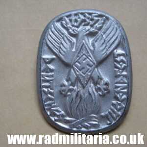 & German Hitler Youth HJ TINNIE BADGE Deutsches Jugendfest 1935 - genuine !!