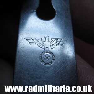 & WW2 genuine German Army - Wehrmacht SPOON marked: GAG 41, stainless steel - 3RD REICH CUTLERY.