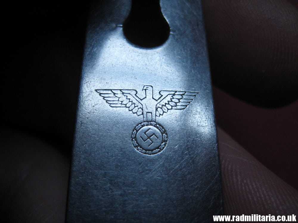& WW2 genuine German Army - Wehrmacht SPOON marked: GAG 41, stainless steel - 3RD REICH CUTLERY.