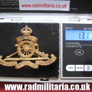 & WW1 British CAP BADGE: Royal Artillery.