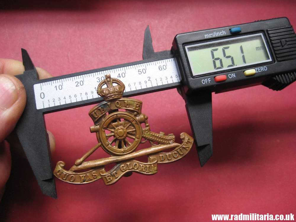 & WW1 British CAP BADGE: Royal Artillery. - Image 11