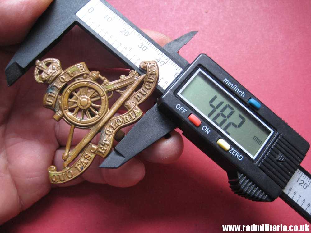 & WW1 British CAP BADGE: Royal Artillery. - Image 12