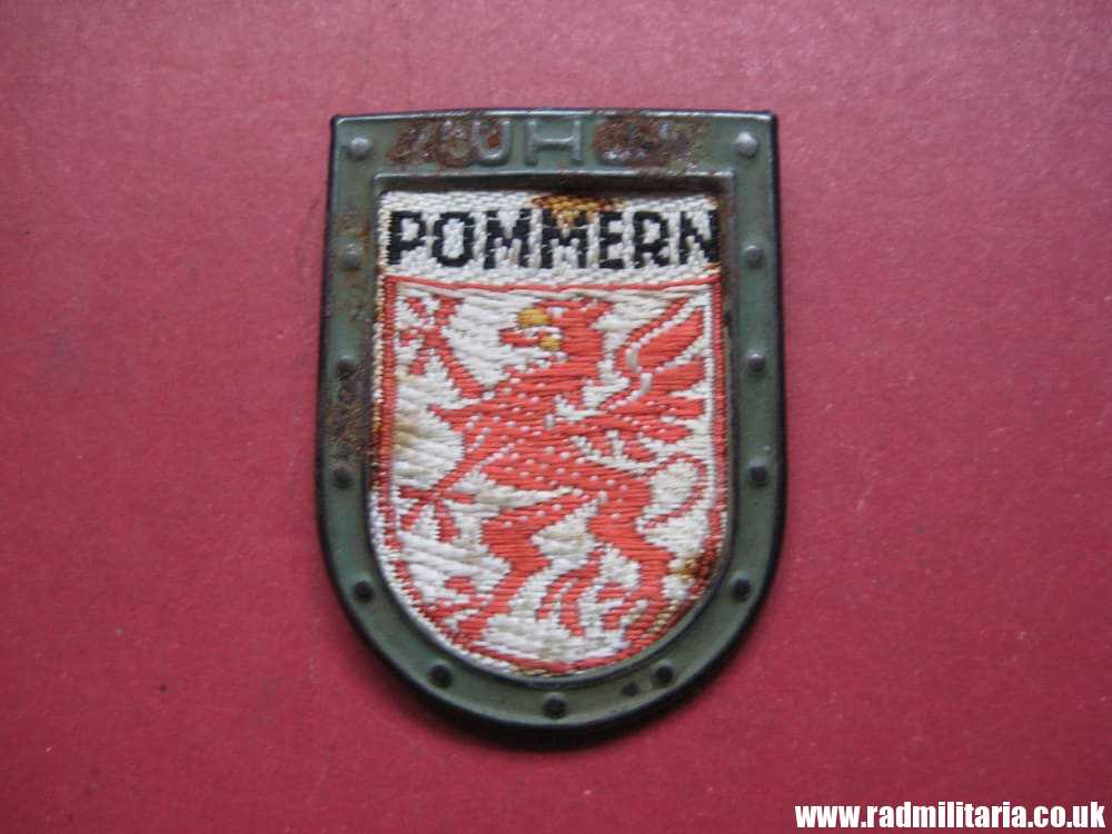& original German TINNIE BADGE - W.H.W. Pommern. - Image 2