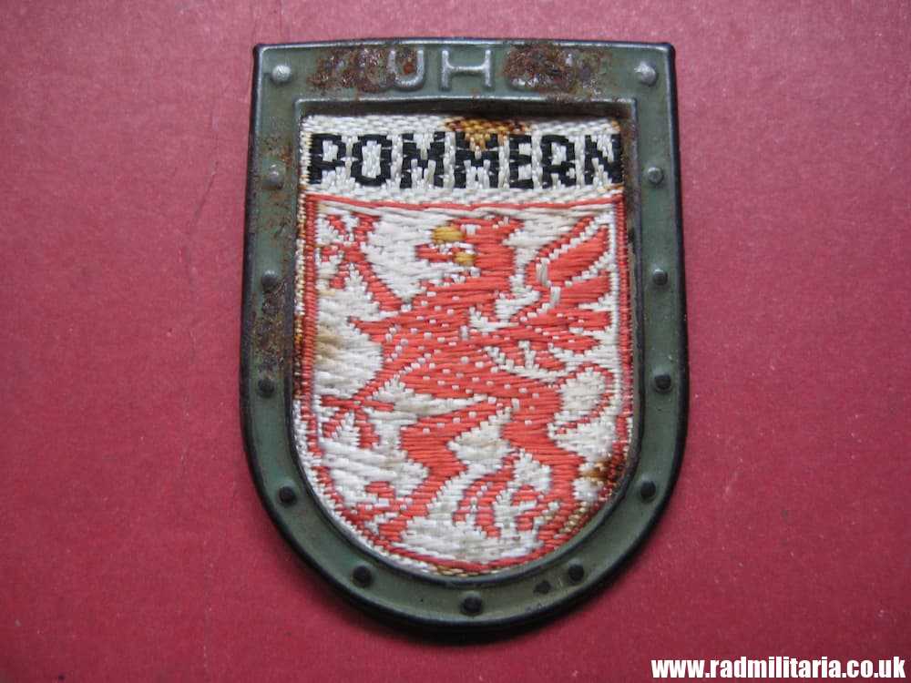 & original German TINNIE BADGE - W.H.W. Pommern. - Image 8