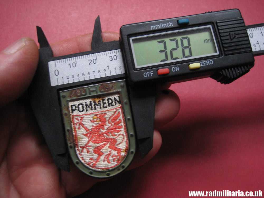 & original German TINNIE BADGE - W.H.W. Pommern. - Image 11