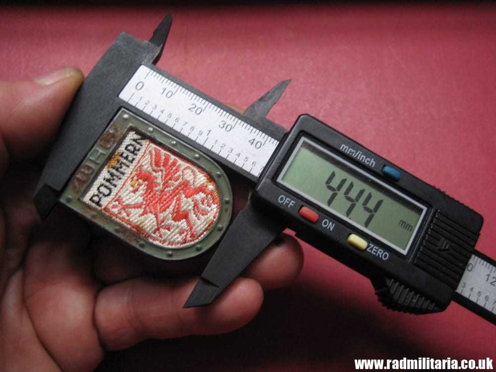 & original German TINNIE BADGE - W.H.W. Pommern. - Image 12