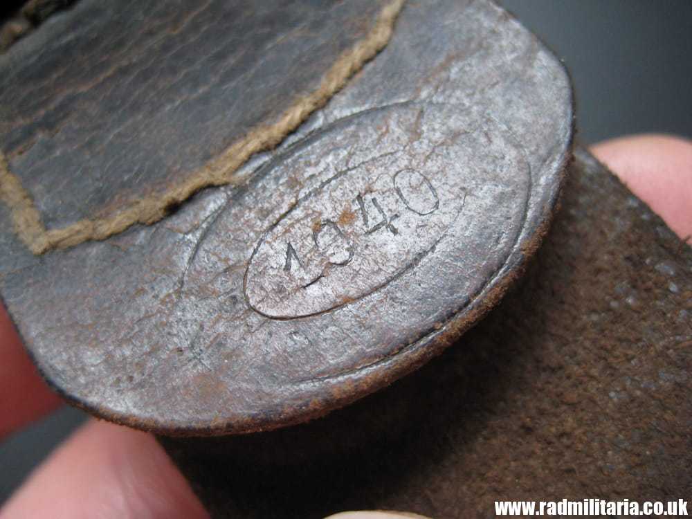 & WW2 original German Wehrmacht steel BELT BUCKLE maker: R.S&S. 1940 - Image 10