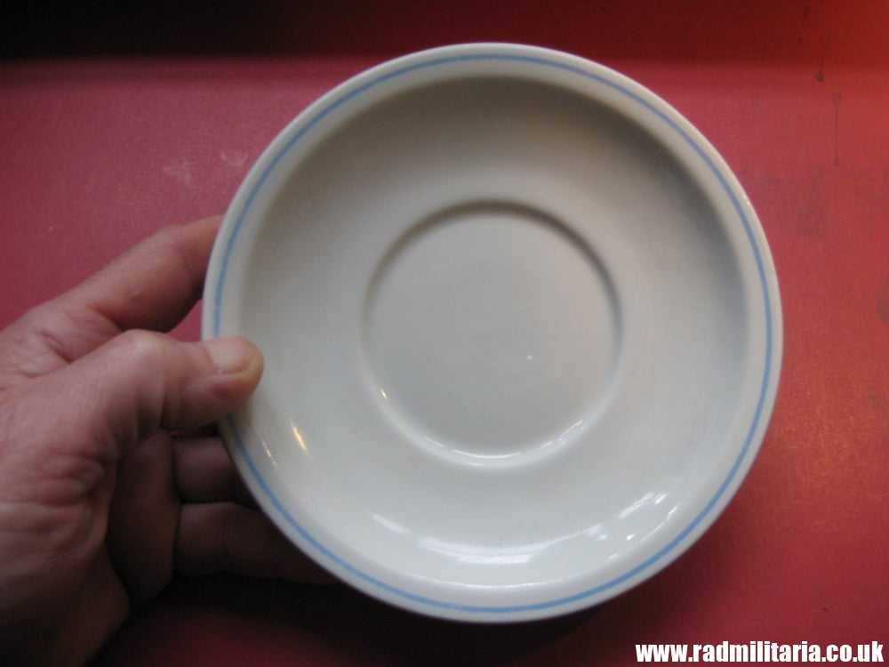 & WW2 genuine CERAMIC canteen PLATE - RAD: Reichsarbeitdienst, maker: HUTSCHENREUTHER Selb - Image 5
